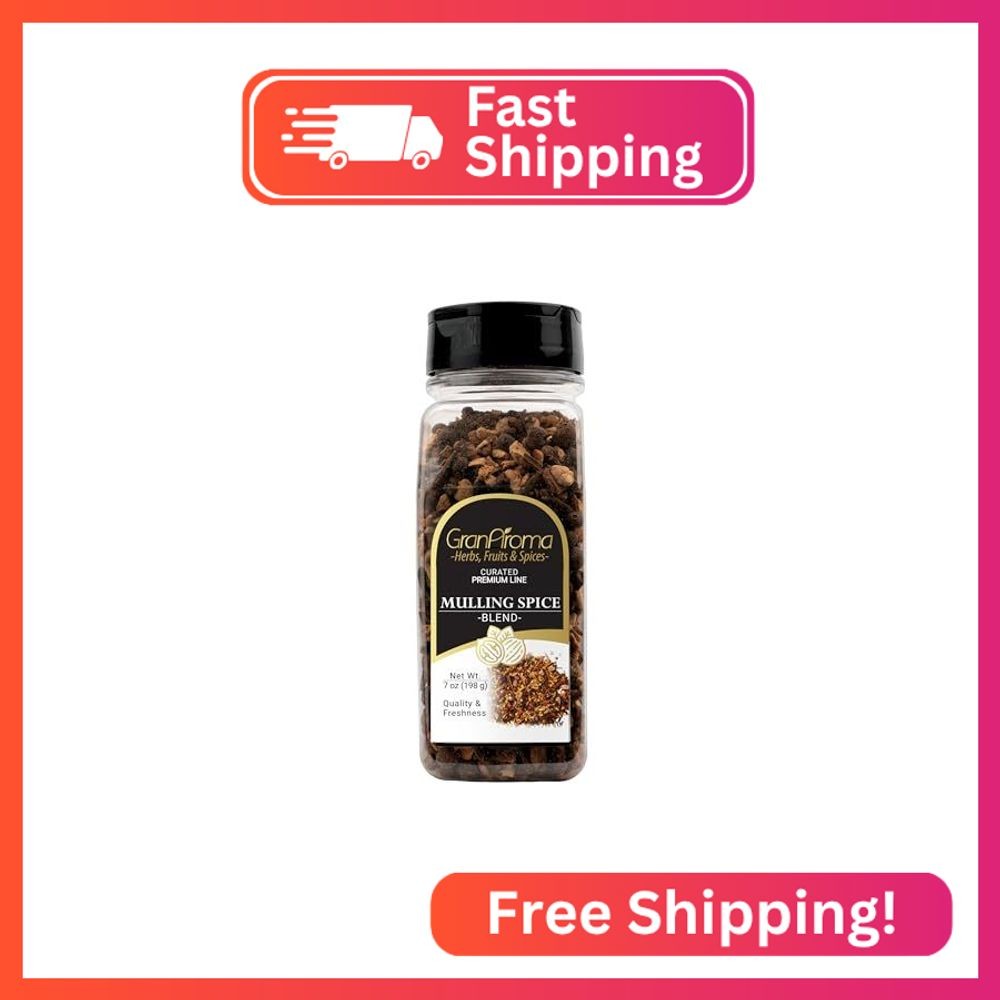 GranAroma Mulling Spice Blend, Sweet & Aromatic, Holiday Spice Blend, Potpourris