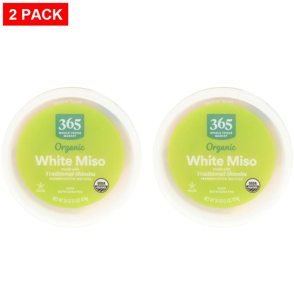 Whole Foods Market, Organic Miso Base, Original, 16 Ounce – Pack Of 2