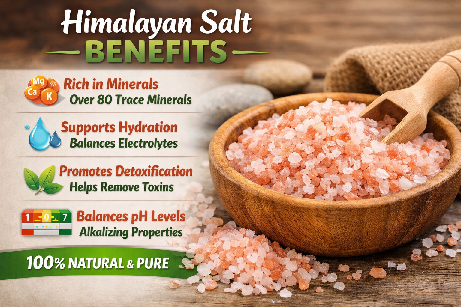 Pink Salt Coarse Grain Himalayan Salt – Multi Listing – Choose Your Size
