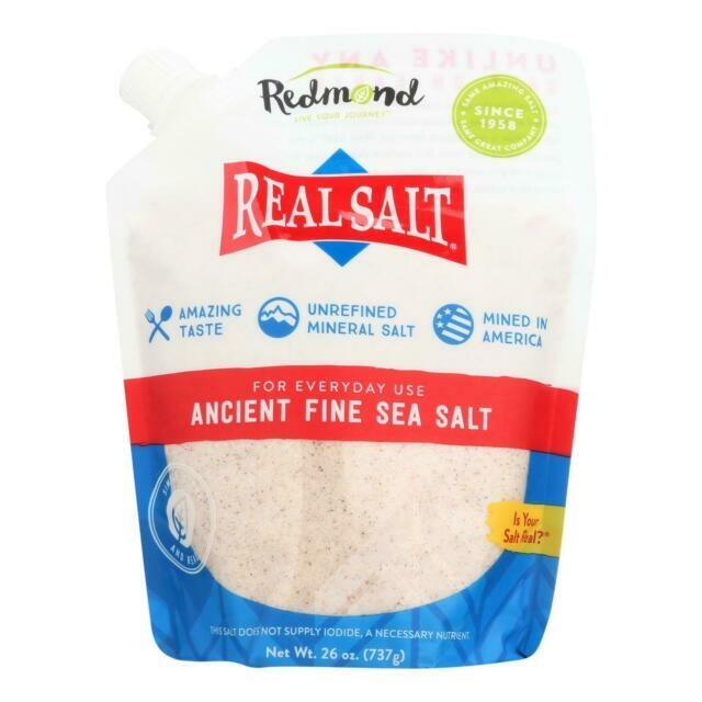 Redmond Life Real Salt Fine 26 oz 2 pack