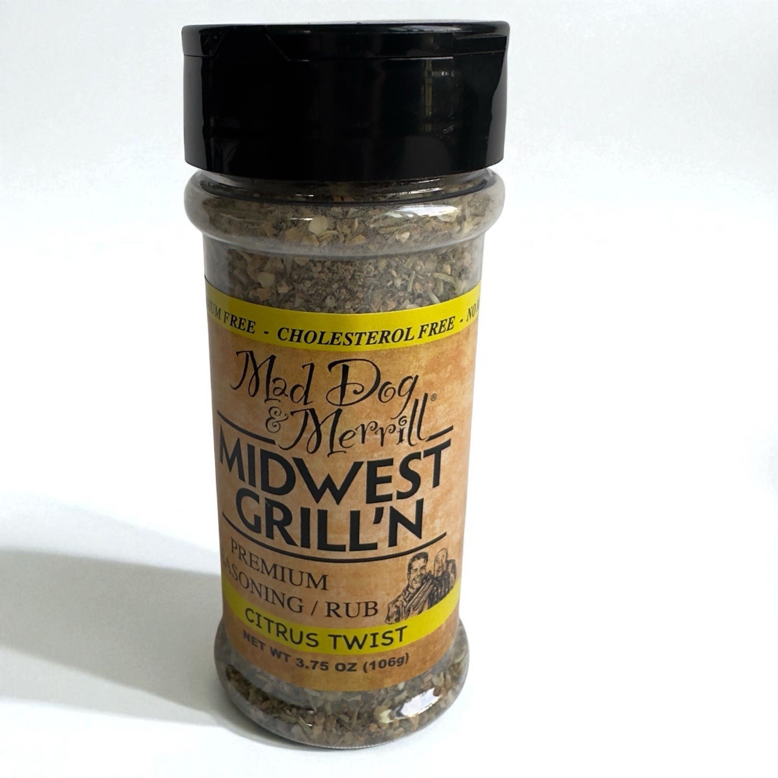 Mad Dog and Merrill Citrus Twist Seasoning Rub Sodium Free Keto BBQ Grill