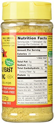 Nutritional Yeast Seasoning, 4.5 Oz (Pack Of 3)