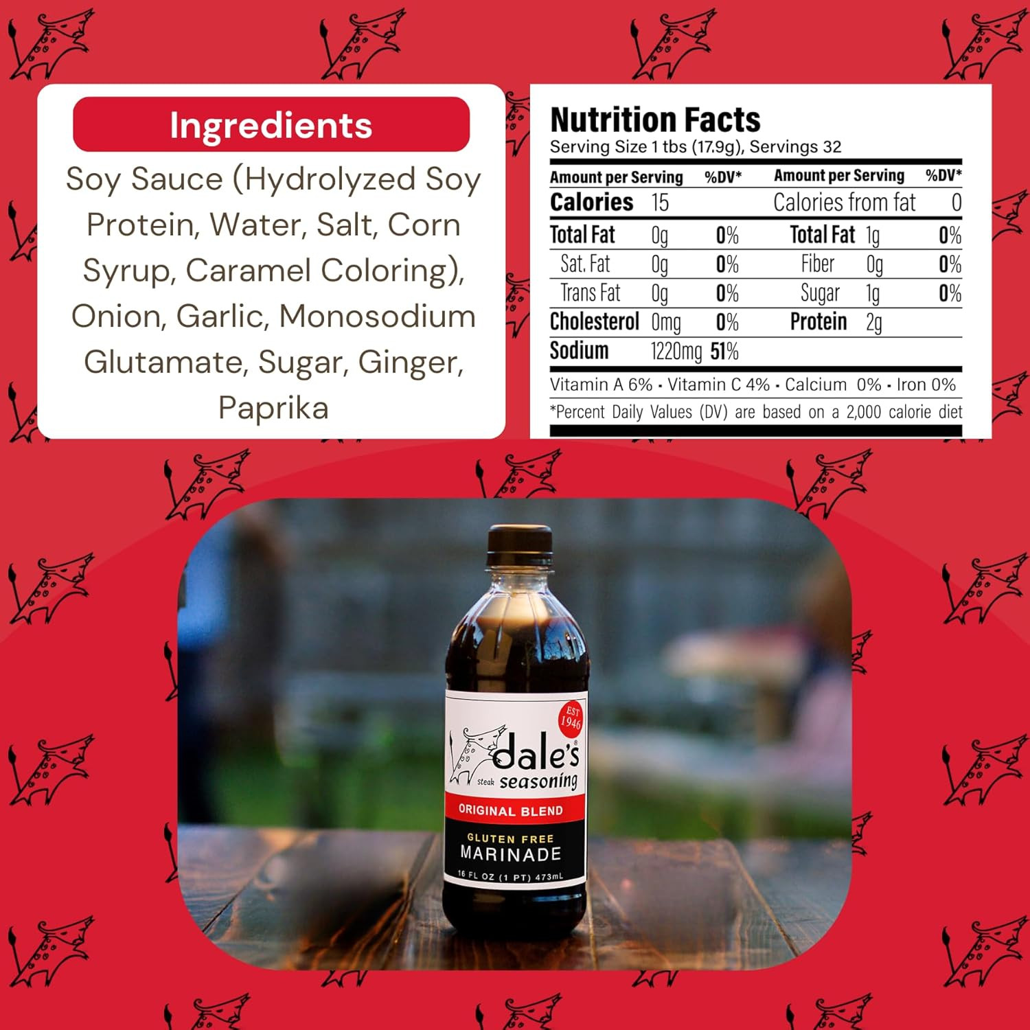 Original Steak Seasoning by , Gluten Free, No Cholesterol | Delicious on All Mea