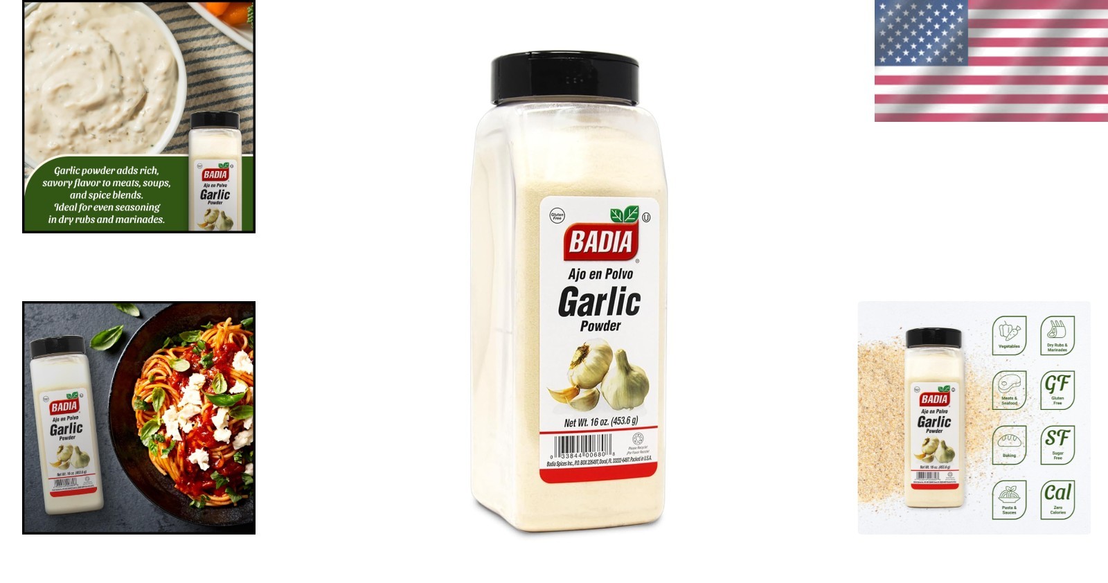 Natural & Preservative-Free Garlic Powder