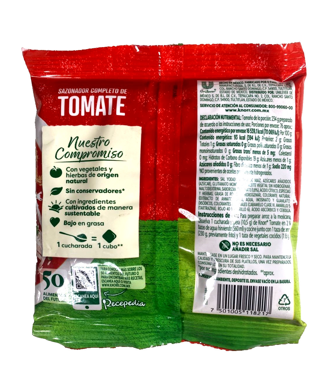 2Pk-Knorr Tomate / Tomato Seasoning 200g/7.05oz