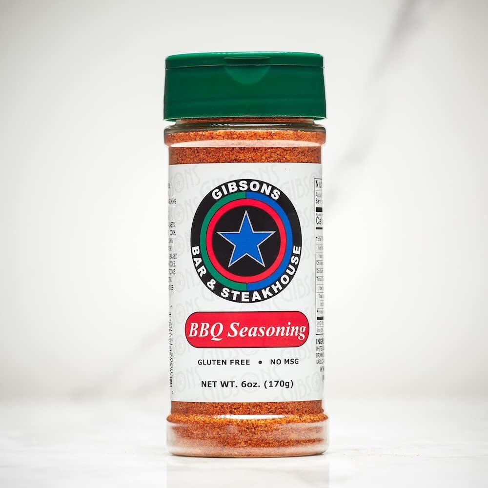 Gibsons Steakhouse BBQ Steakhouse Seasoning 6 oz (Pack Of 12)