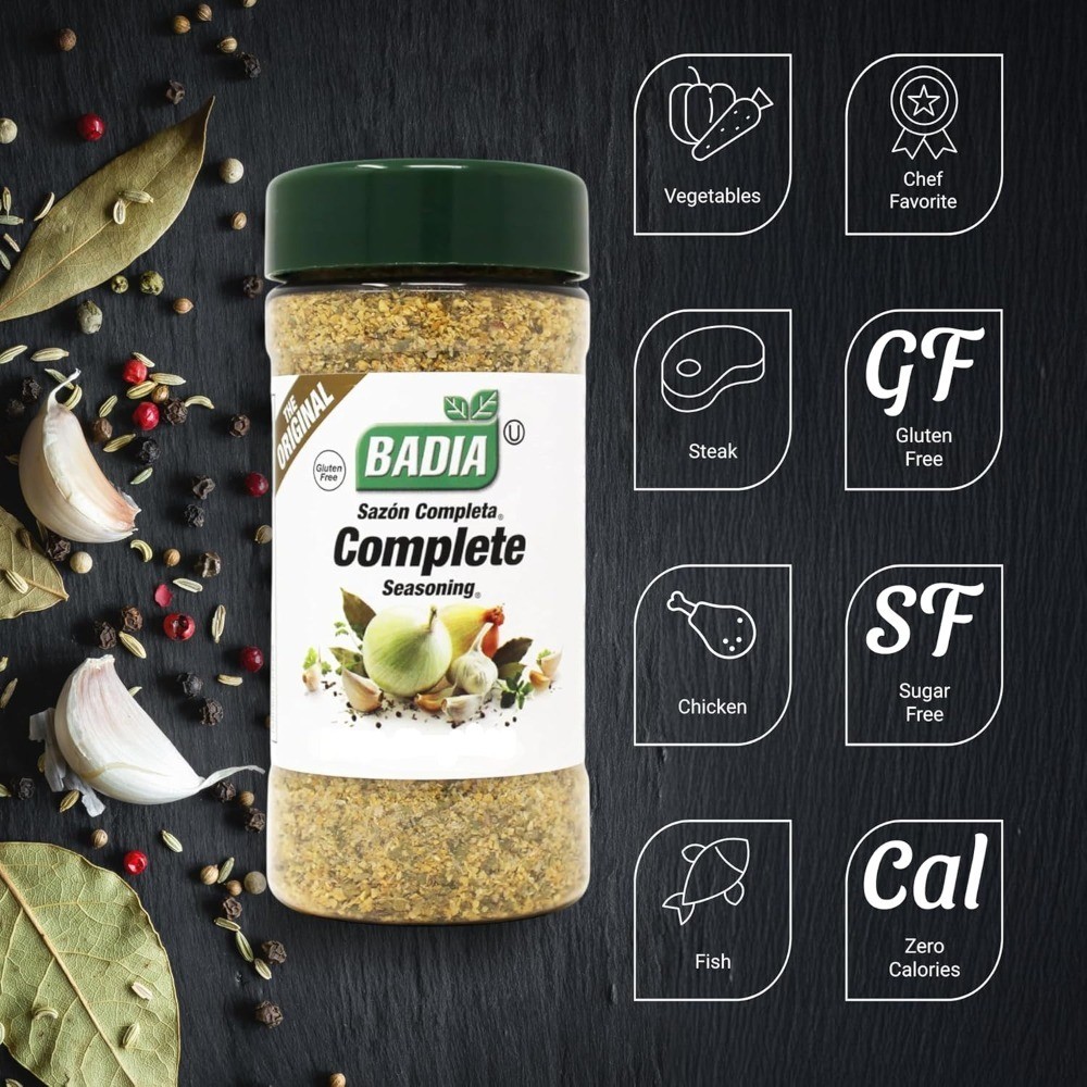 All-Purpose Seasoning Blend 12 oz Garlic Onion Salt Pepper Herbs Spices Savory