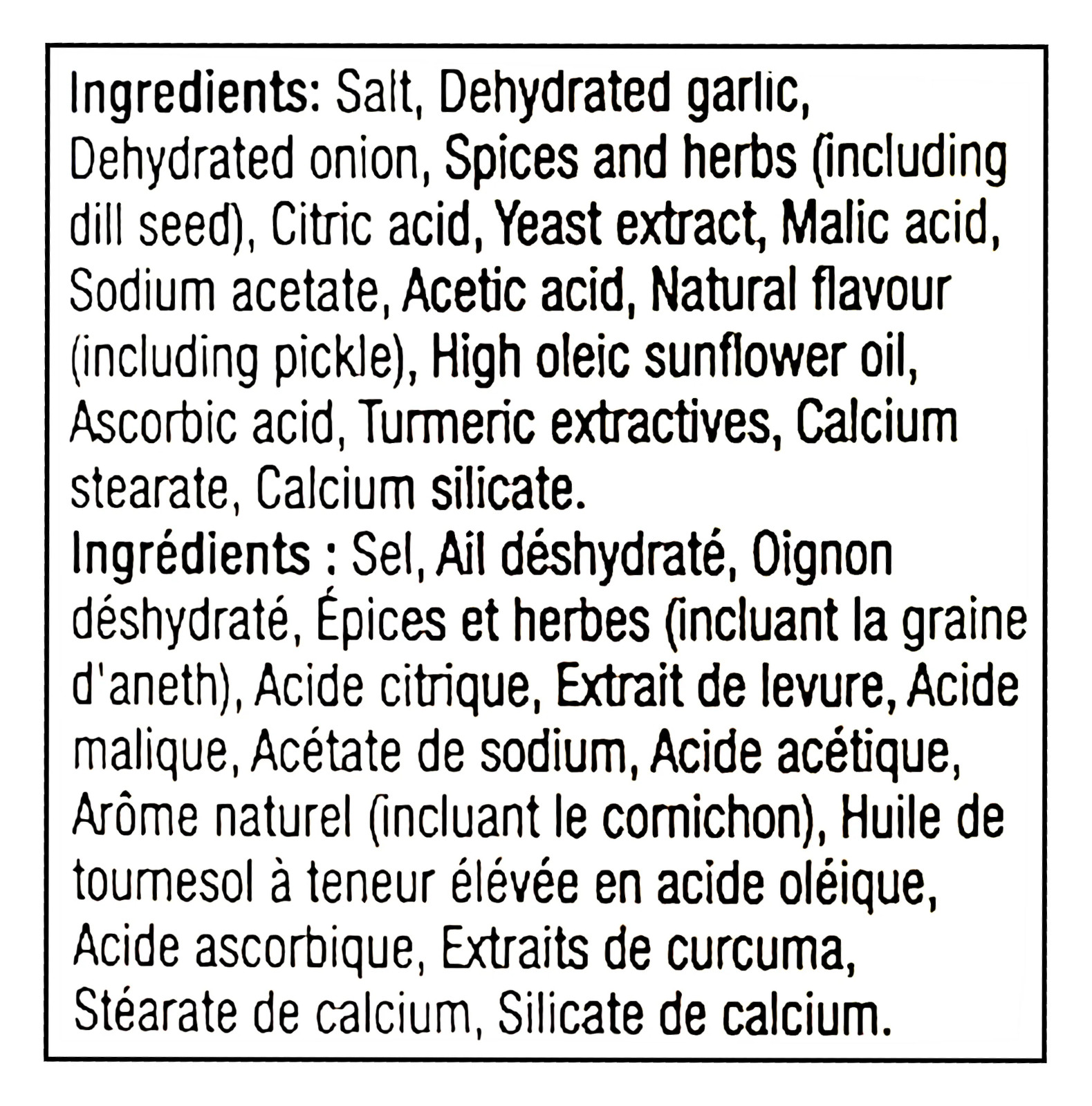 Club House La Grille Dill Pickle Seasoning – 165g/5.8 oz