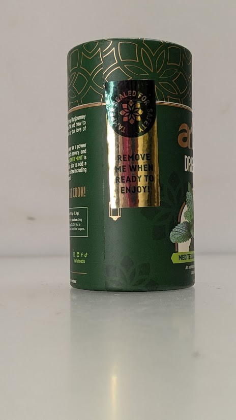 Afia Dried Mint Seasoning Dried Mint for Cooking, Mediterranean Spice BB 09/2025