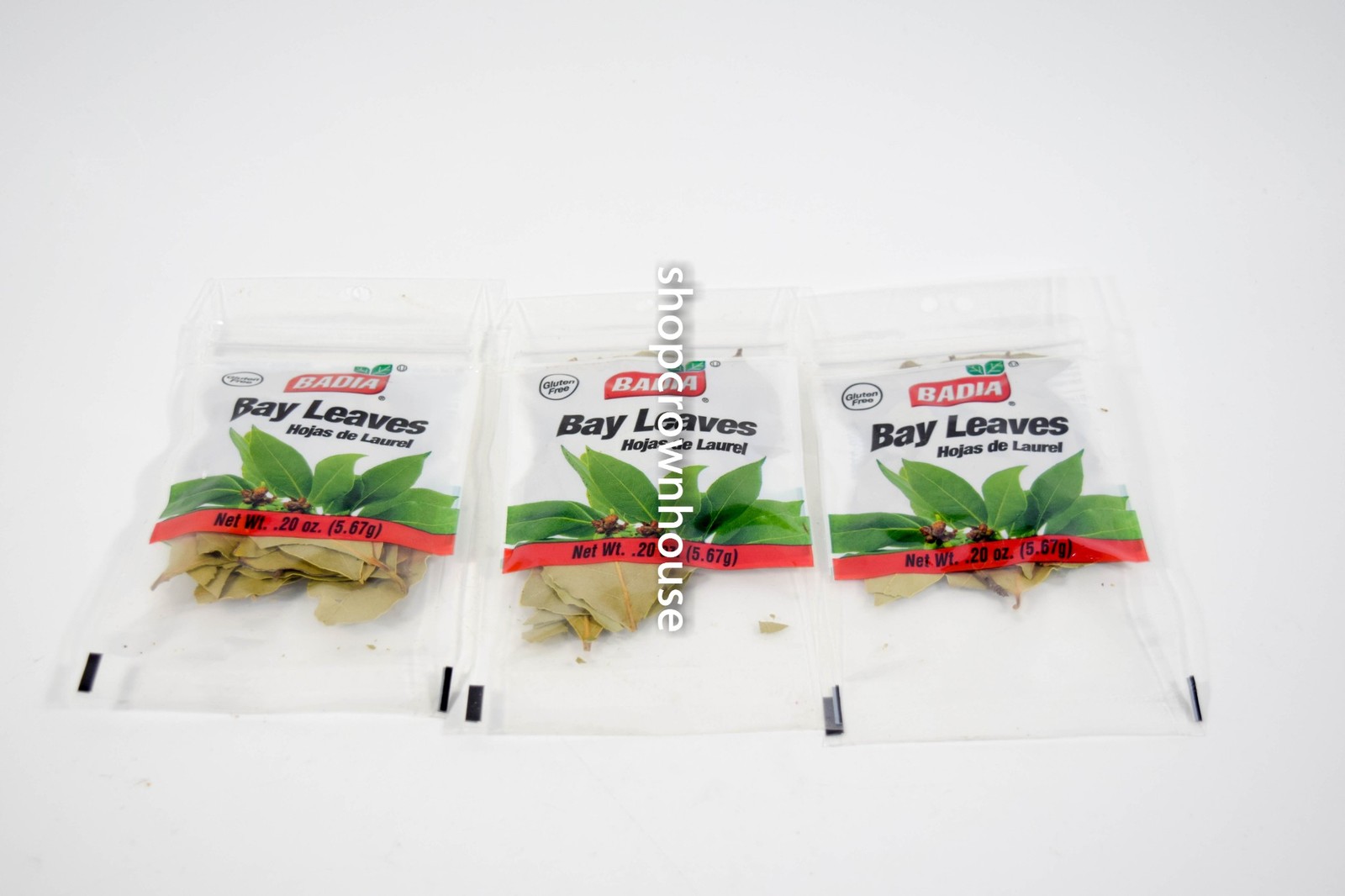 3 Badia Bay leaves (Hojas de Laurel) 0.20oz bag, 08/2028 gluten free