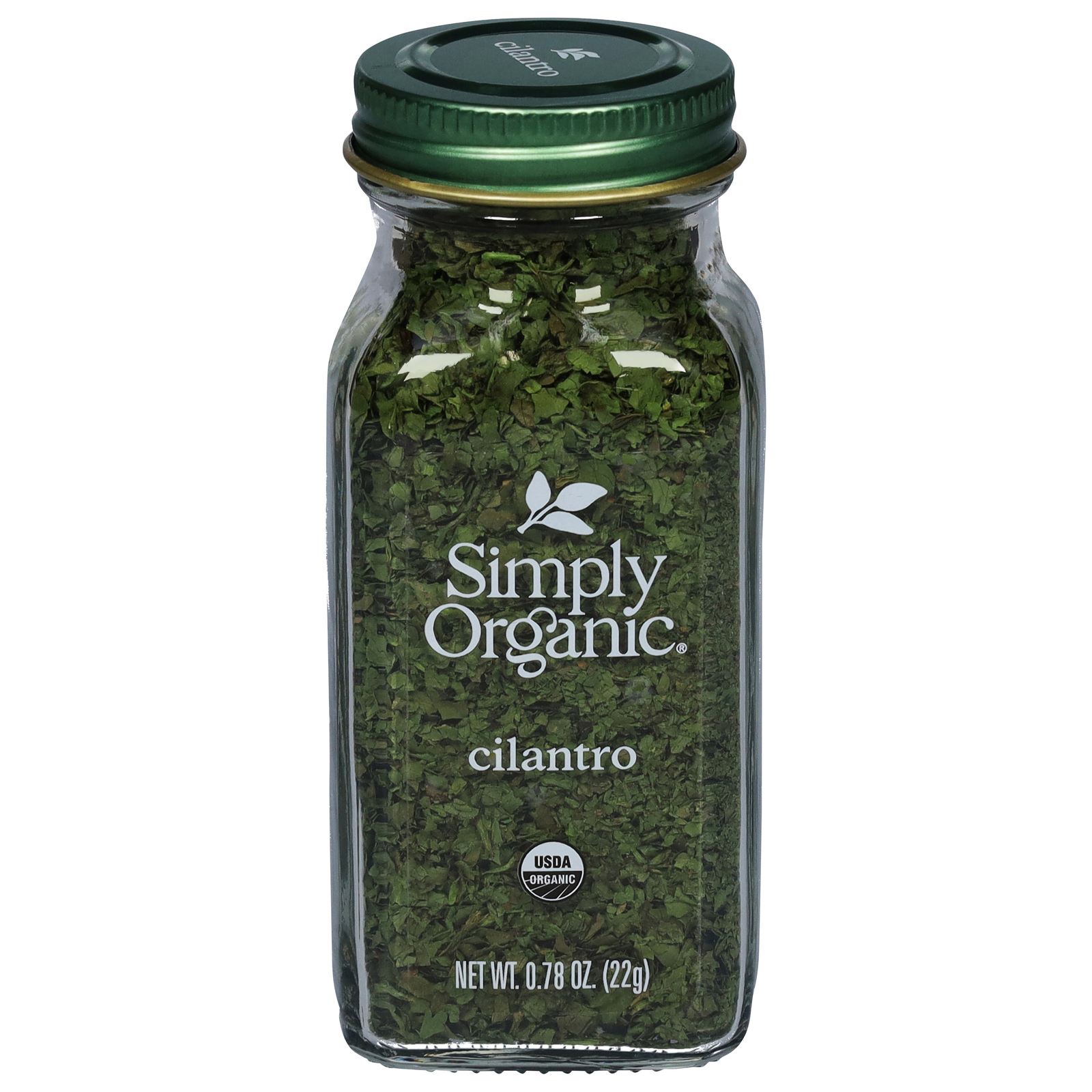 Simply Organic Seasoning Cilantro Organic Bottle 0.78 oz (Pack of 3)