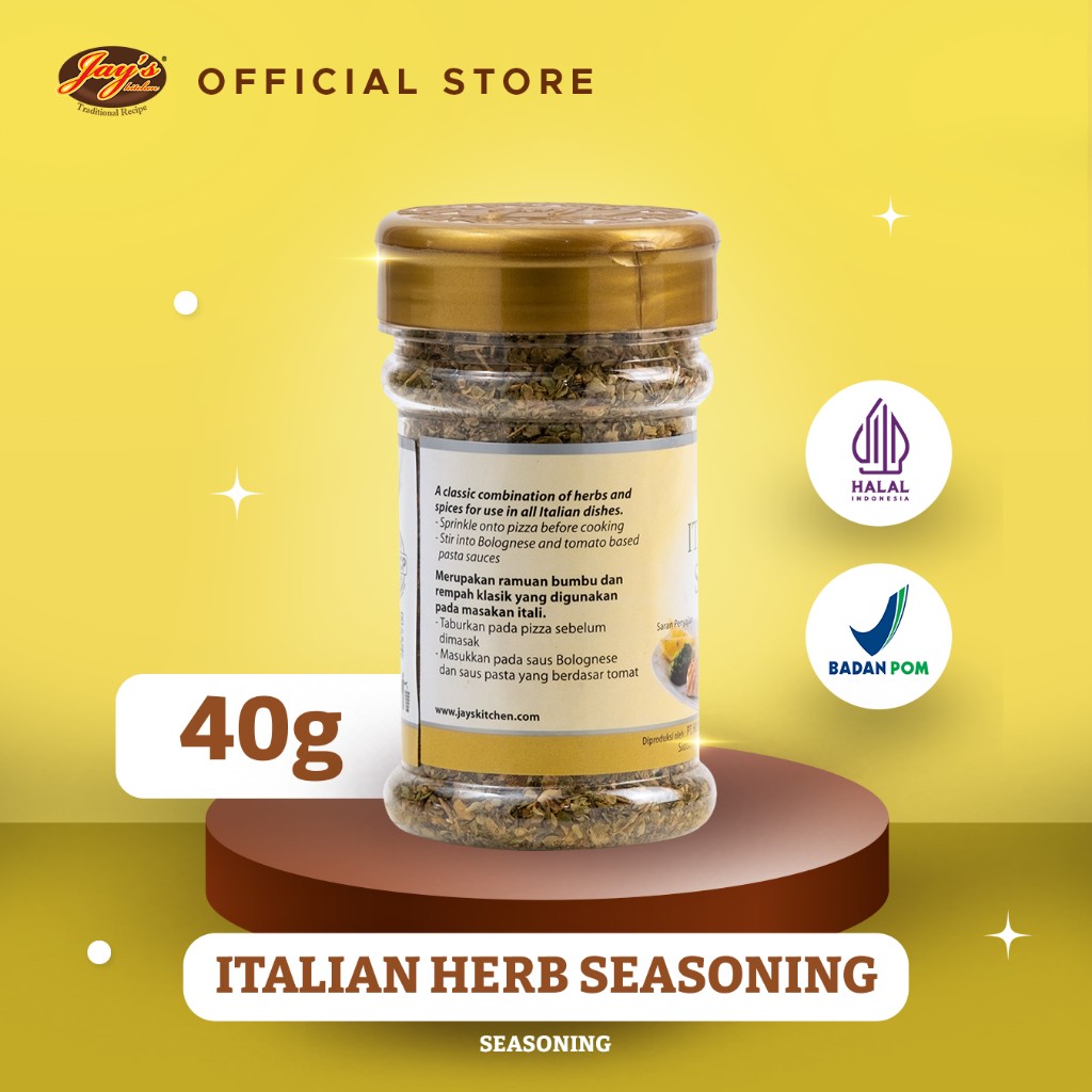 Italian Herb Seasoning Blend 40g oregano basil parsley mix for pizza pasta