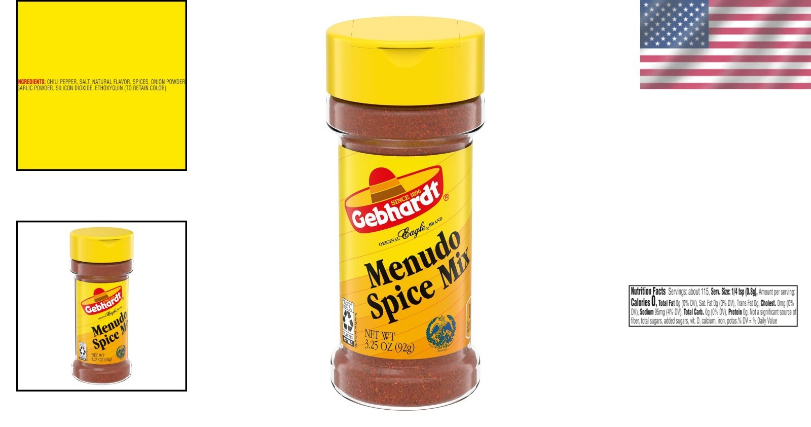 Menudo Spice 3.25 oz – Perfect Chili Flavor for Authentic Mexican Dishes