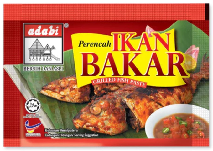 Grilled Fish Paste – Perencah Ikan Bakar ADABI (70g x 3 packs)