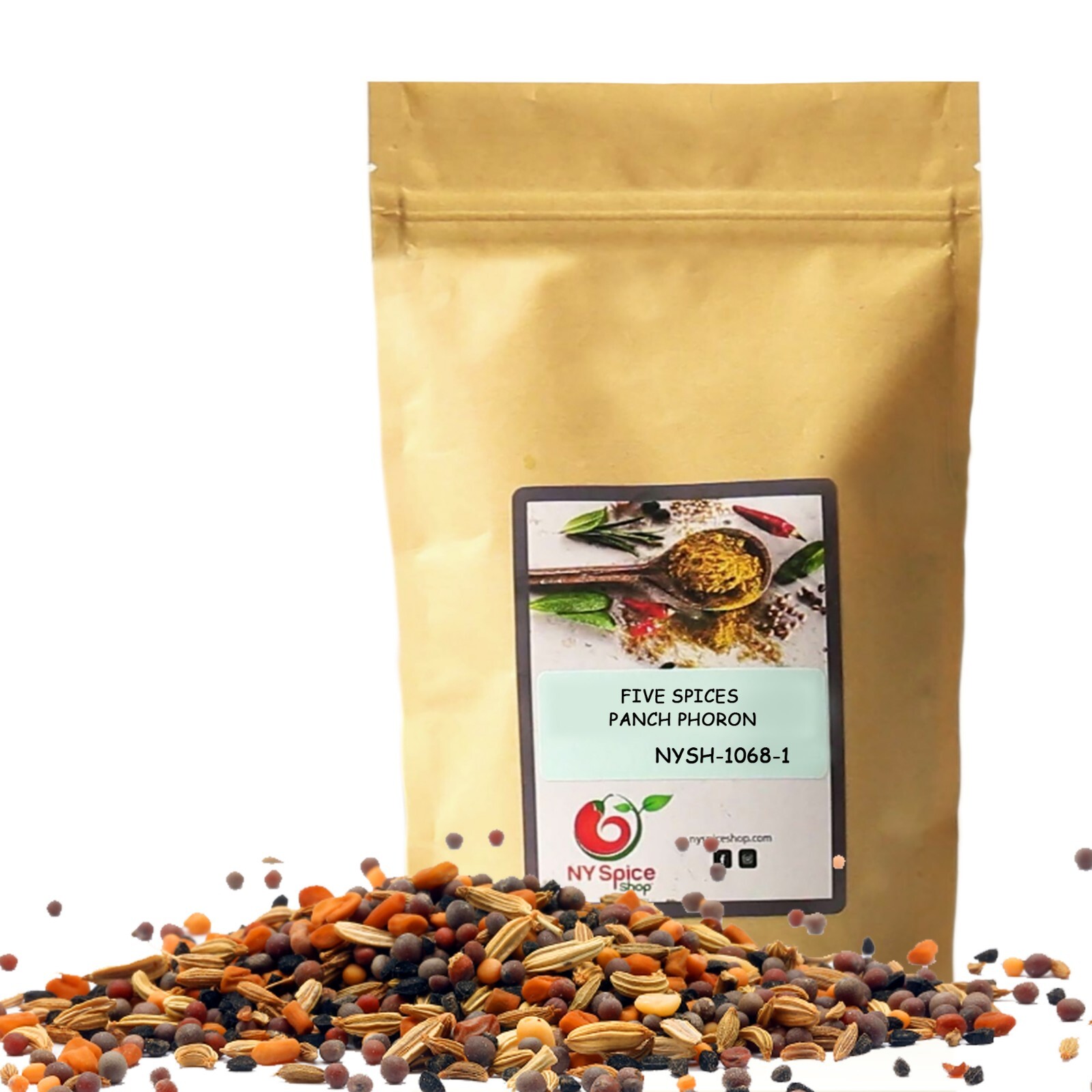 Organic Panch Phoran Item Weight 4oz-5lb