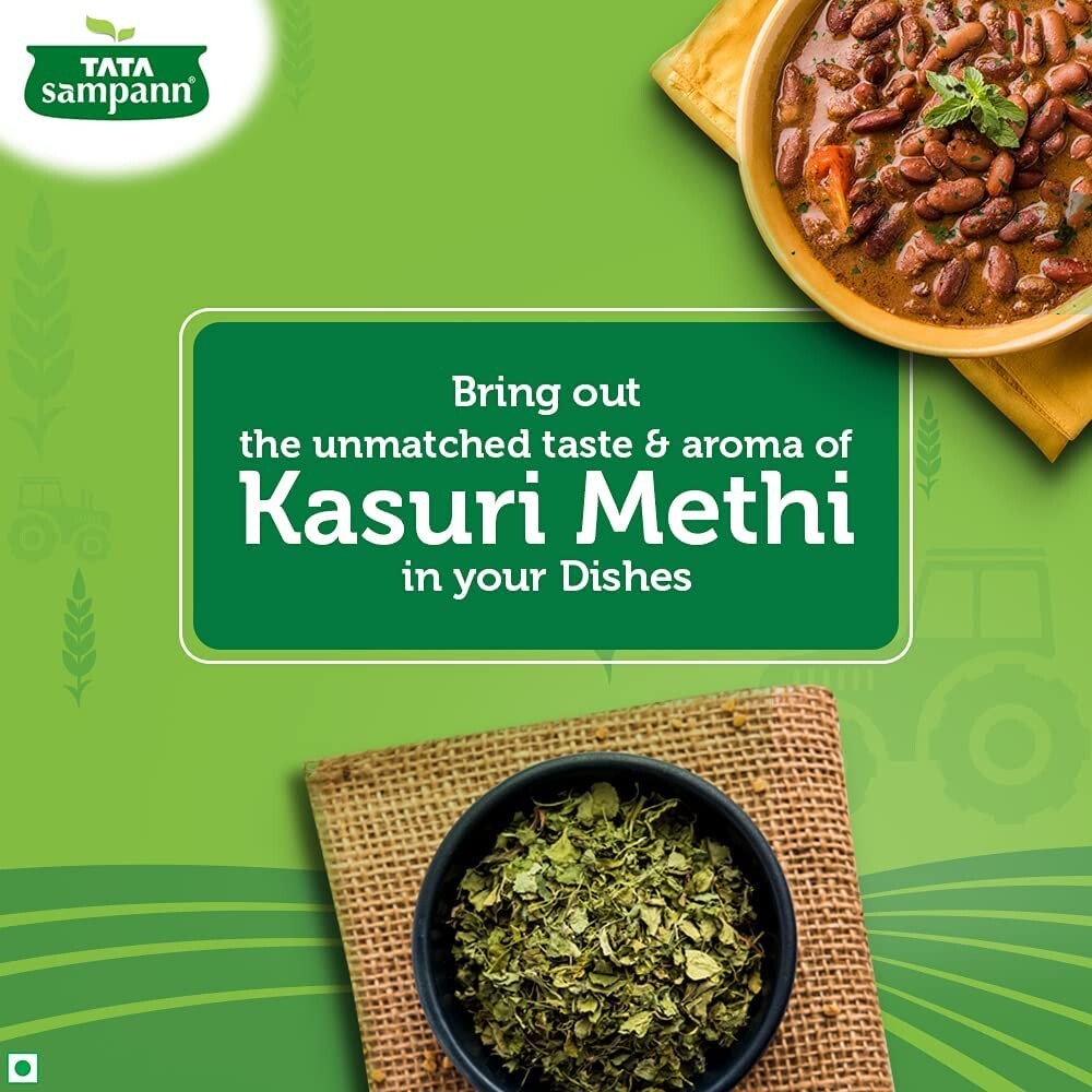 Tata Sampann Kasuri Methi with Natural Oils, 25g