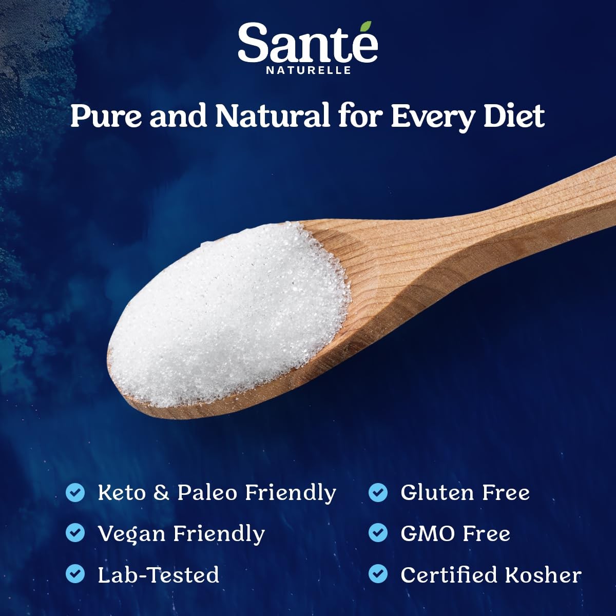 Sante Naturelle Celtic Salt Organic Fine Ground 1.1lb 18oz Unrefined French …