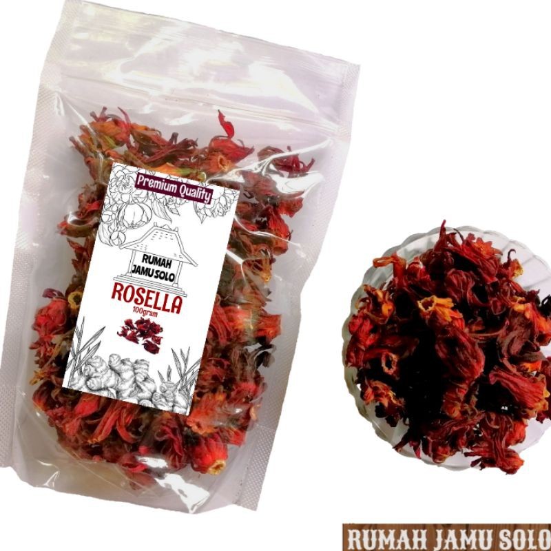 Dried Roselle Flower Tea 100g Herbal Loose Infusion Natural