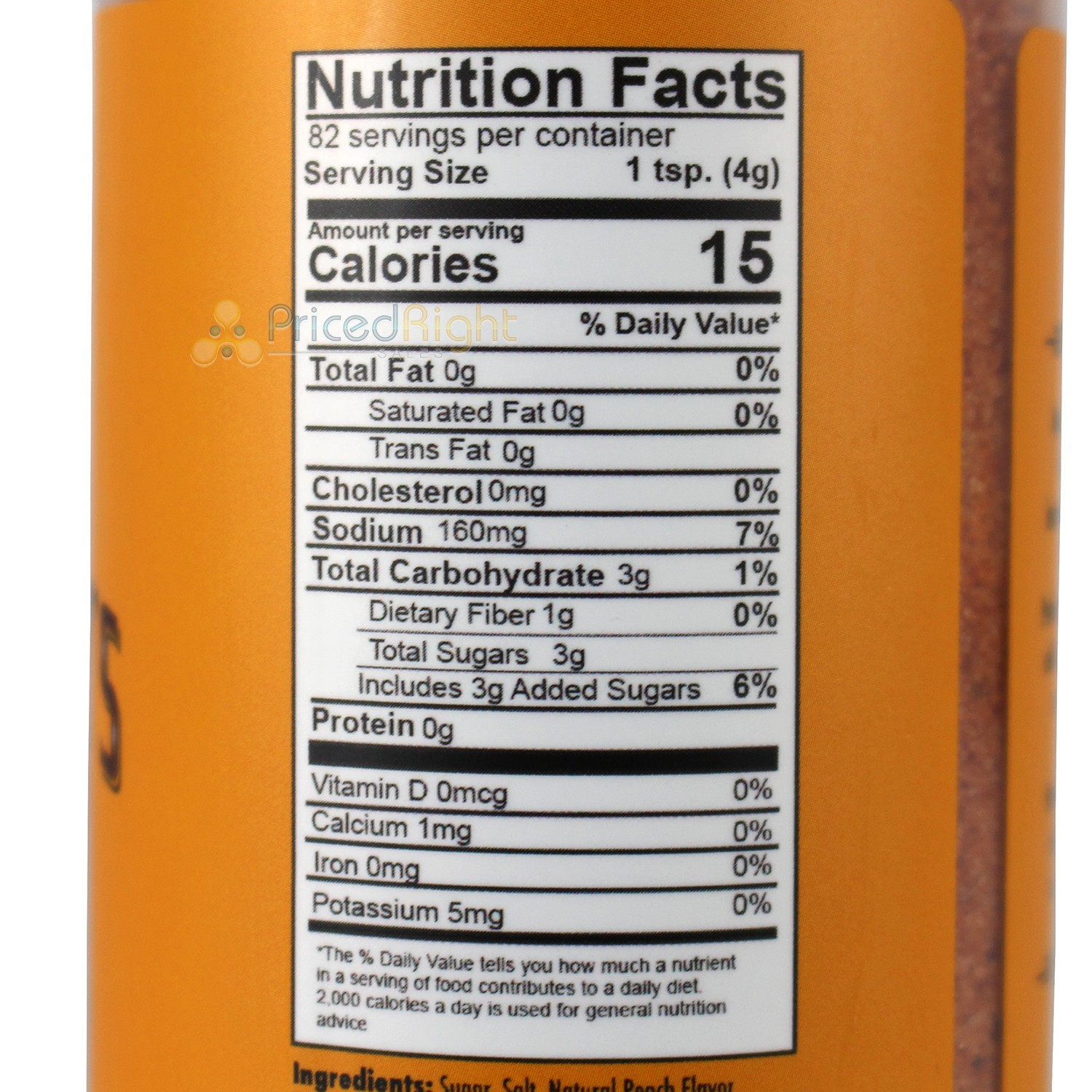 John Henry’s Summer Peach Rub Seasoning Pork Salmon and Poultry 10.5 Oz Bottle