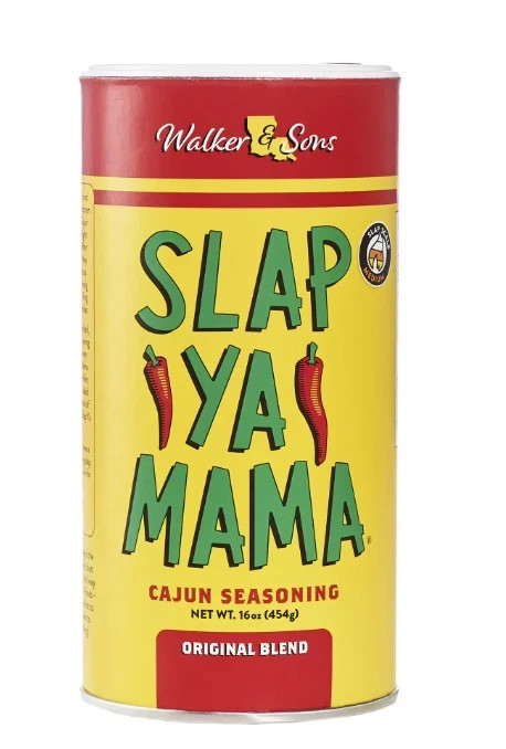 Slap Ya Mama Original Blend Cajun Seasoning,16 oz Canister – Authentic Louisian.