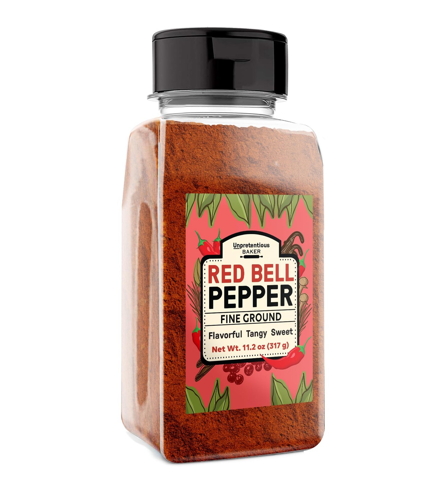 Unpretentious Red Bell Pepper Powder, 2 Cups, Fine 11.4 Ounce (Pack of 1)