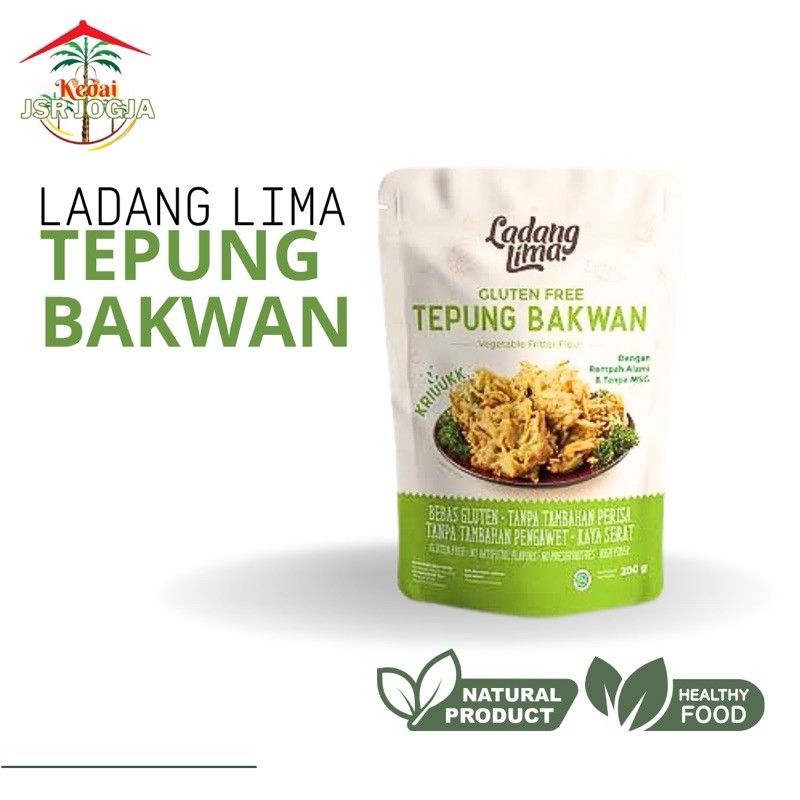 Vegetable Fritter Flour 200g Gluten Free Bakwan Mix Natural