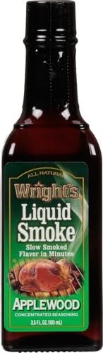 Wrights Seasoning Applewood Liquid Smoke, 3.5 oz