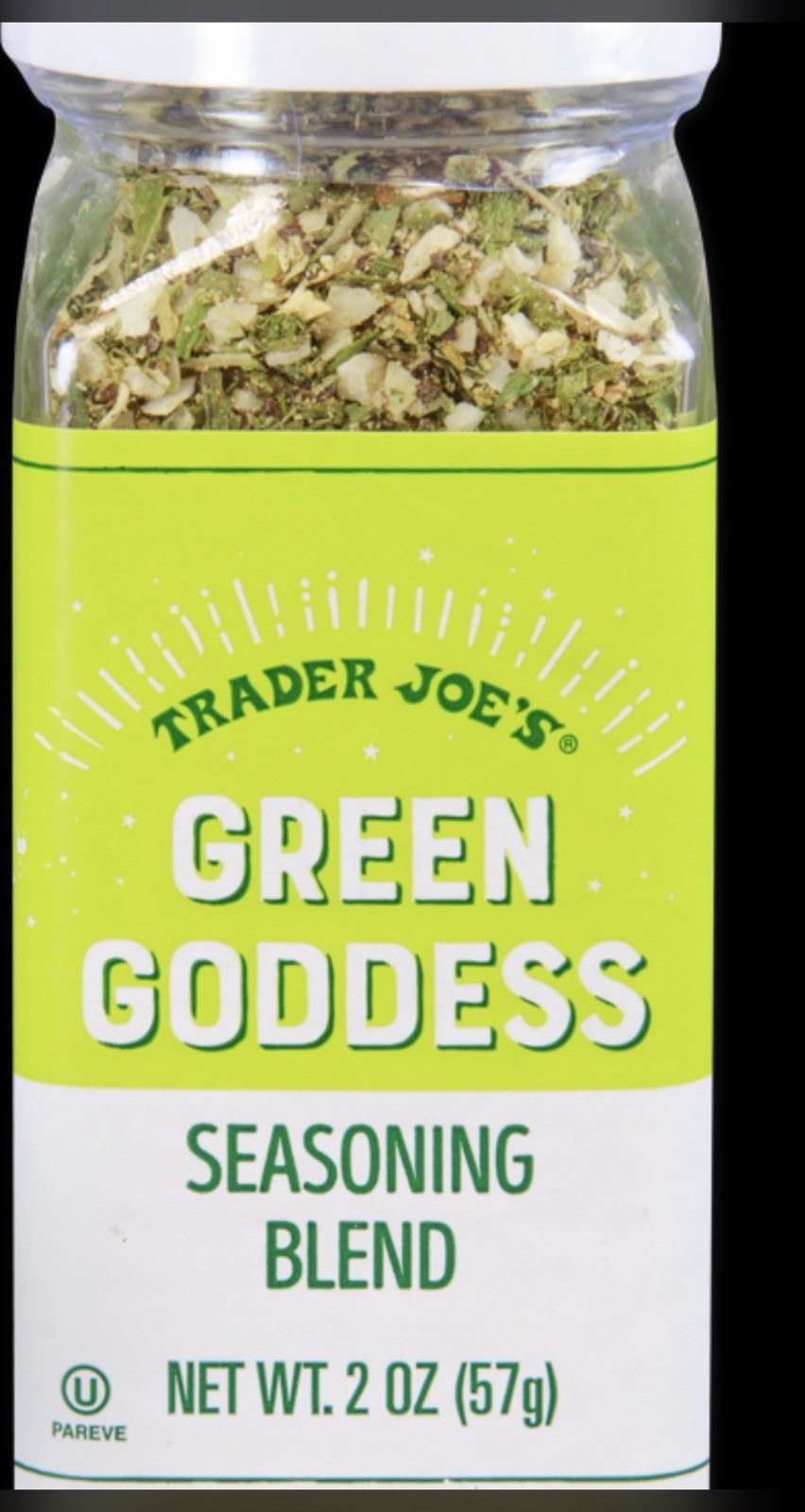 Trader Joe’s Green Goddess Seasoning Blend 2.1 oz Vegan Gluten Free New