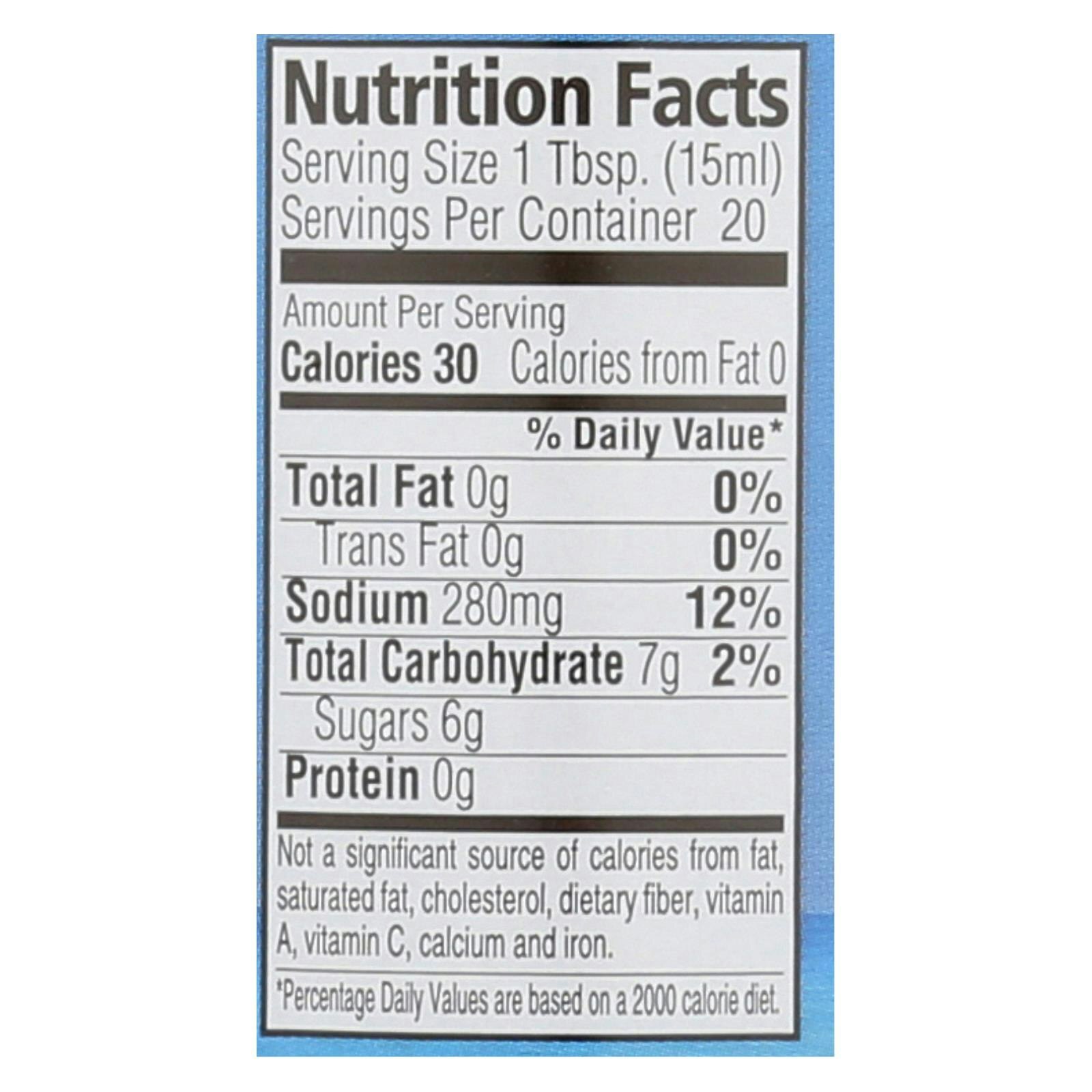 Coconut Secret Sauce Teriyaki Coconut Aminos Organic – 10 oz (Pack of 12)