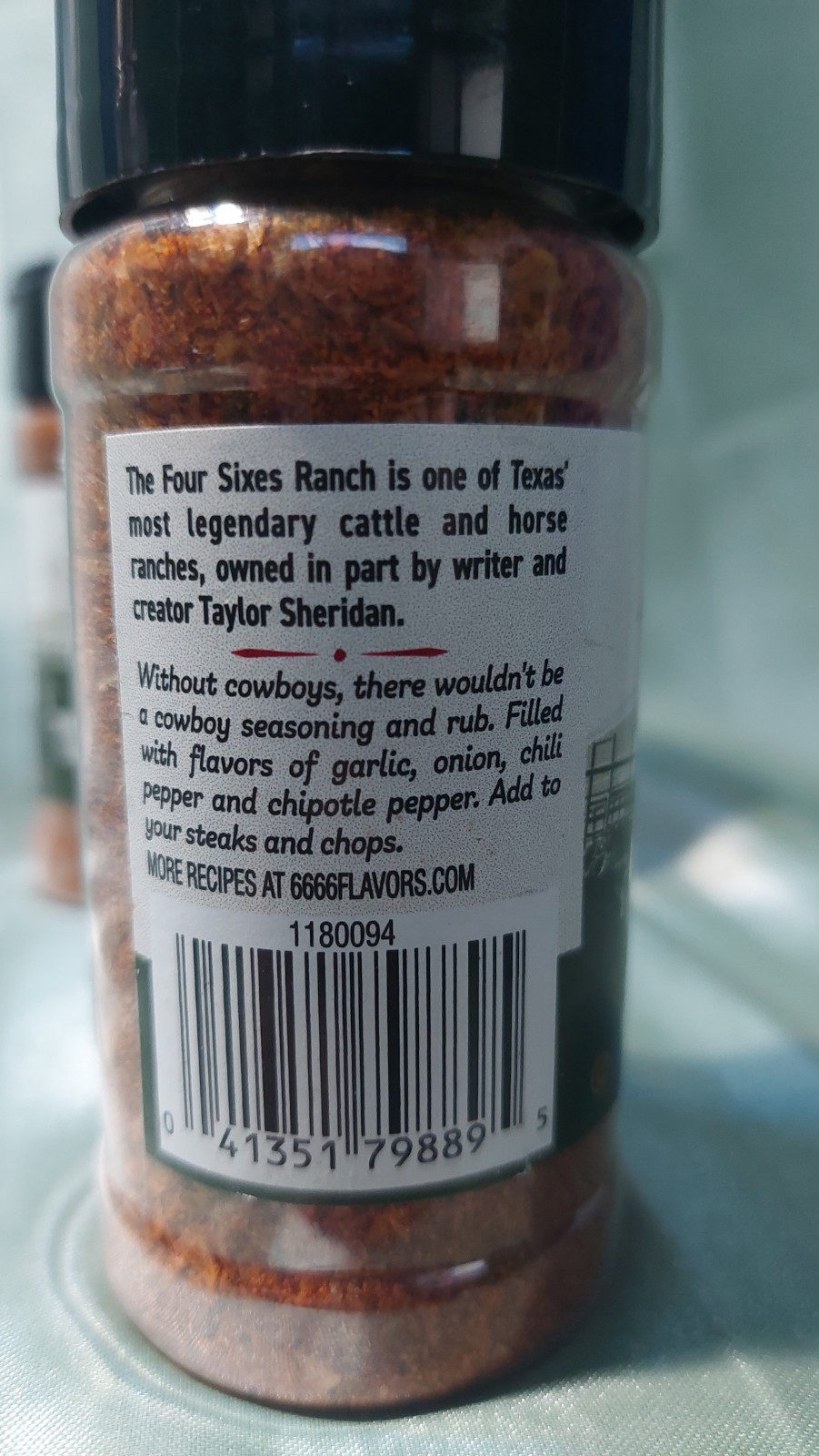 Seasoning Blend and Rub Four Sixes Taylor Sheridan’s 3.3OZ Food Grocery Pantry