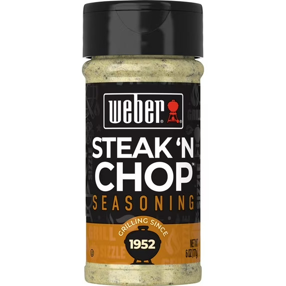 Weber Steak ‘N Chop Seasoning, 6oz