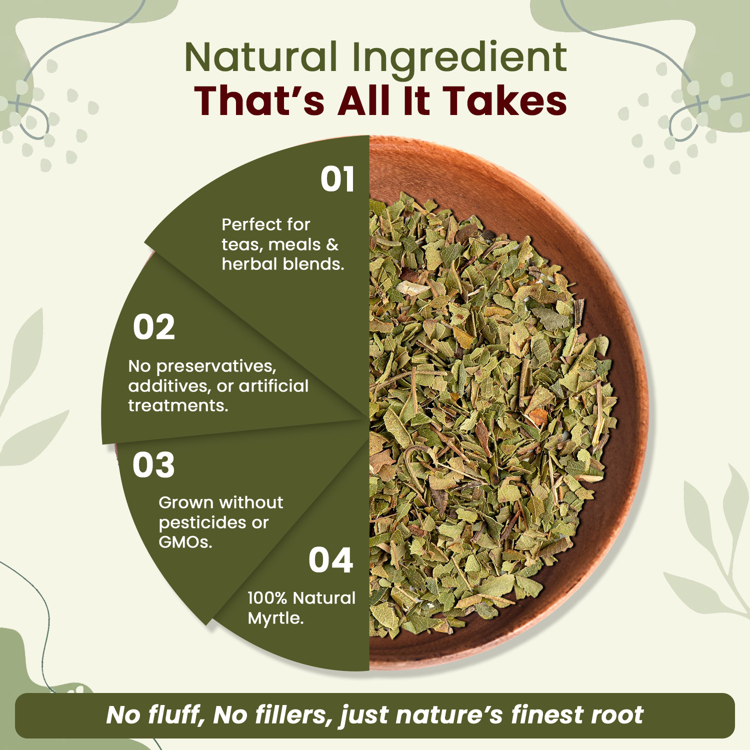 Natural Way Myrtle Leaf Powder