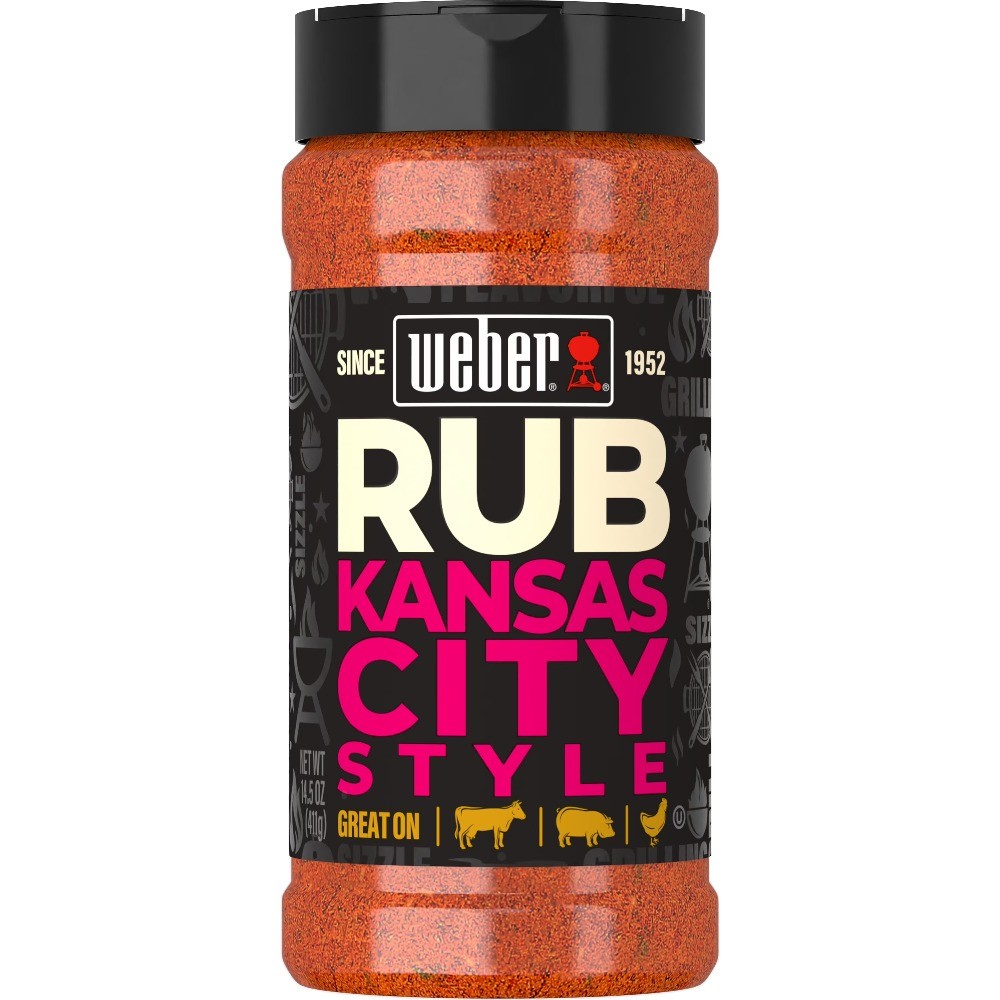 (4 pack) Sweet Tangy BBQ Dry Rub Seasoning, Gluten Free,14.5 oz