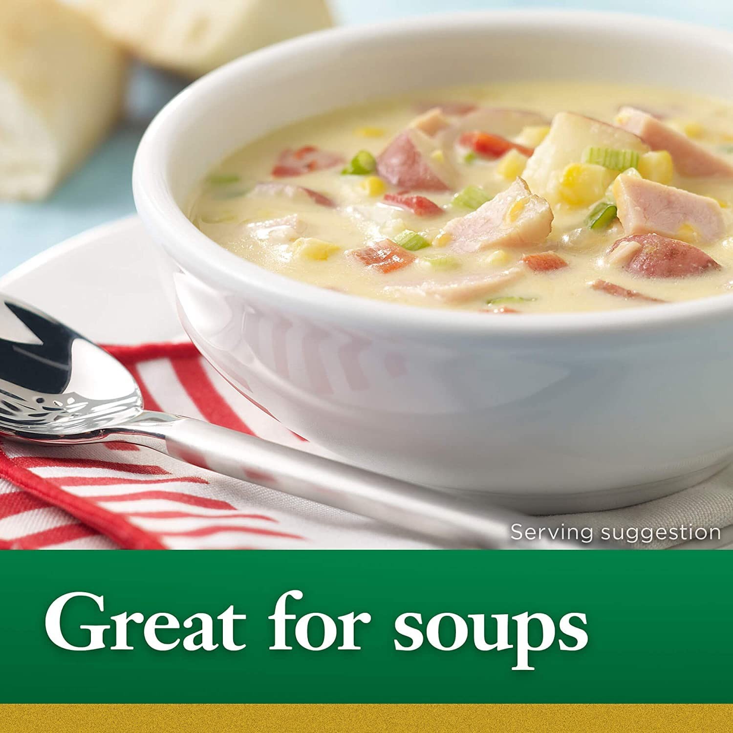 Herb-Ox Granulated Chicken Bouillon Instant Broth & 1 Count (Pack of 6)