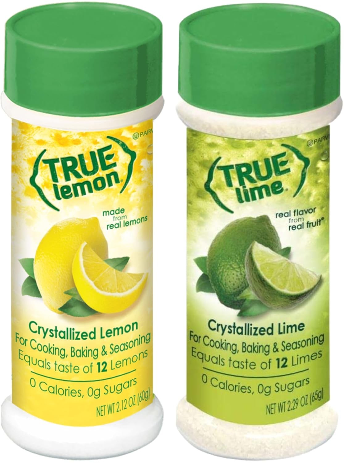 True Lemon Two Pack – Lemon Shaker and Lime Shaker, Powder