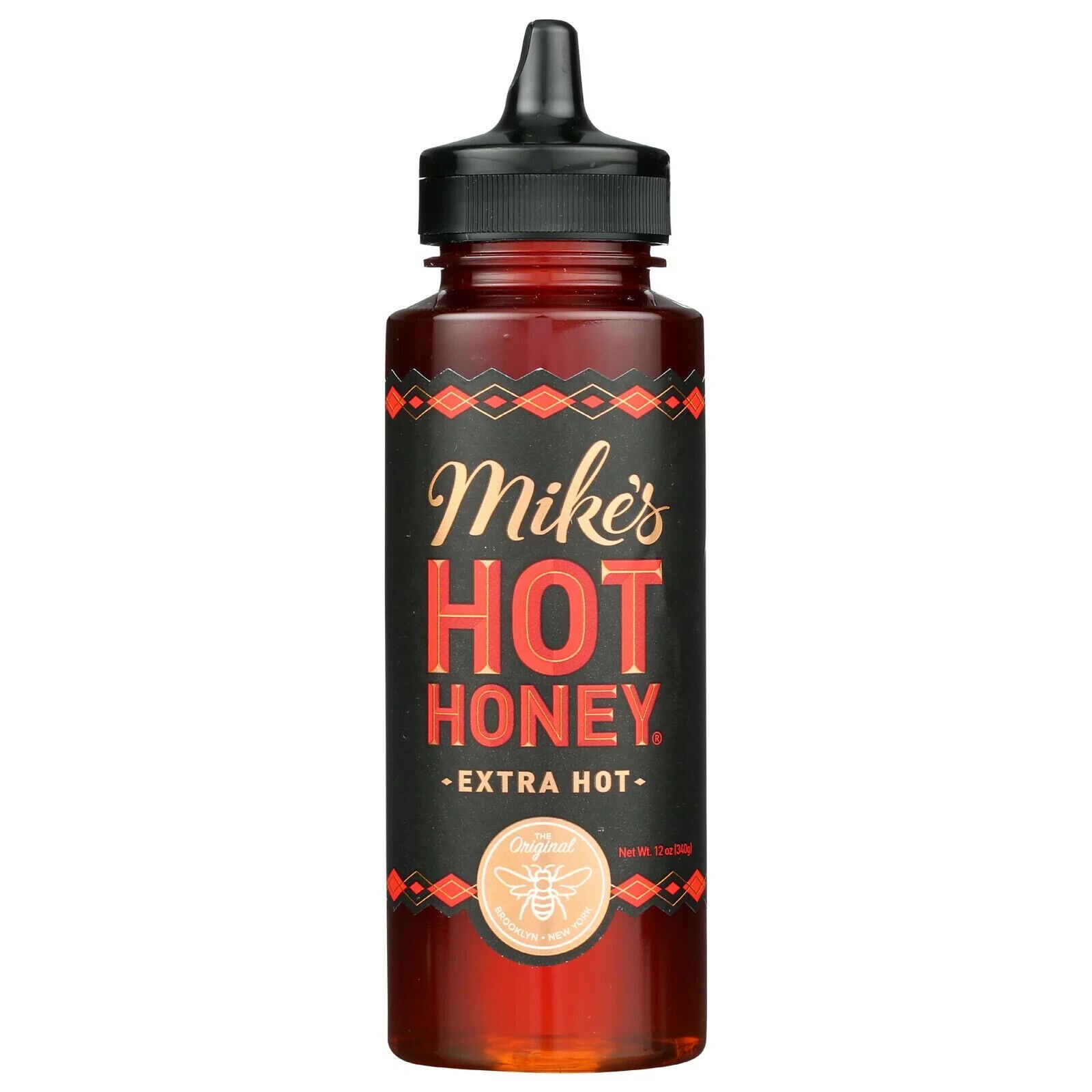 Mike’s Hot Honey Extra Hot Honey with a Kick! Gluten-Free & Paleo, 12 oz
