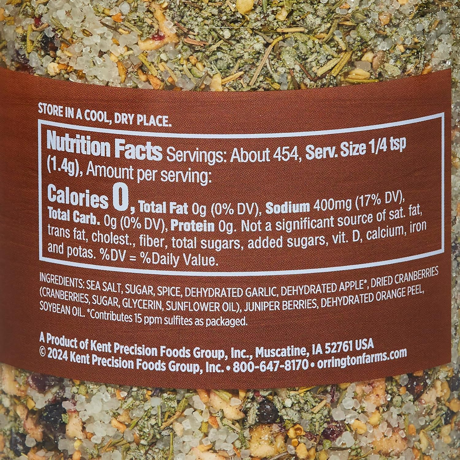 Turkey Brine Mix | Savory Blend of Sea Salt, Cranberries, Sage, Juniper Berri…