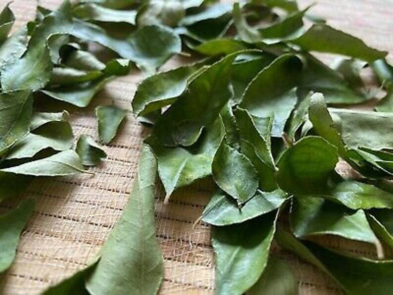 Fresh Dried Curry Leaves 100% Pure Natural Organic A Grade Quality 200g Packets