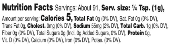 Meijer Ketchup Flavored Seasoning Shaker Tangy Popcorn Fries Dips Salt, 3.3 oz