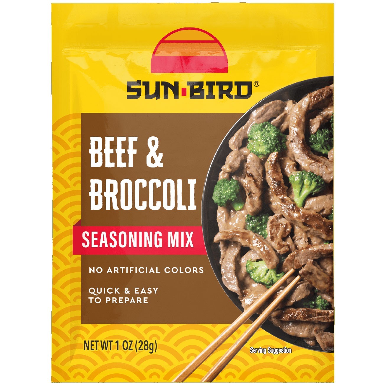 SunBird Beef & Broccoli (Pack of 12)