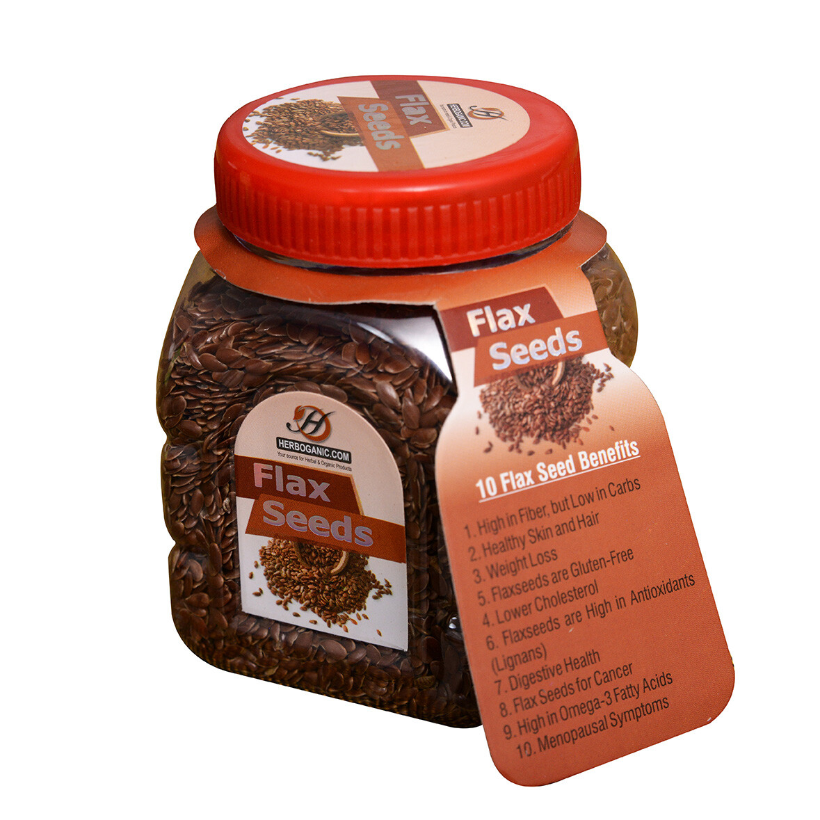 Flax Seed whole healthy seed healthy fat source Baking Nut & Seeds (7 oz Jar)