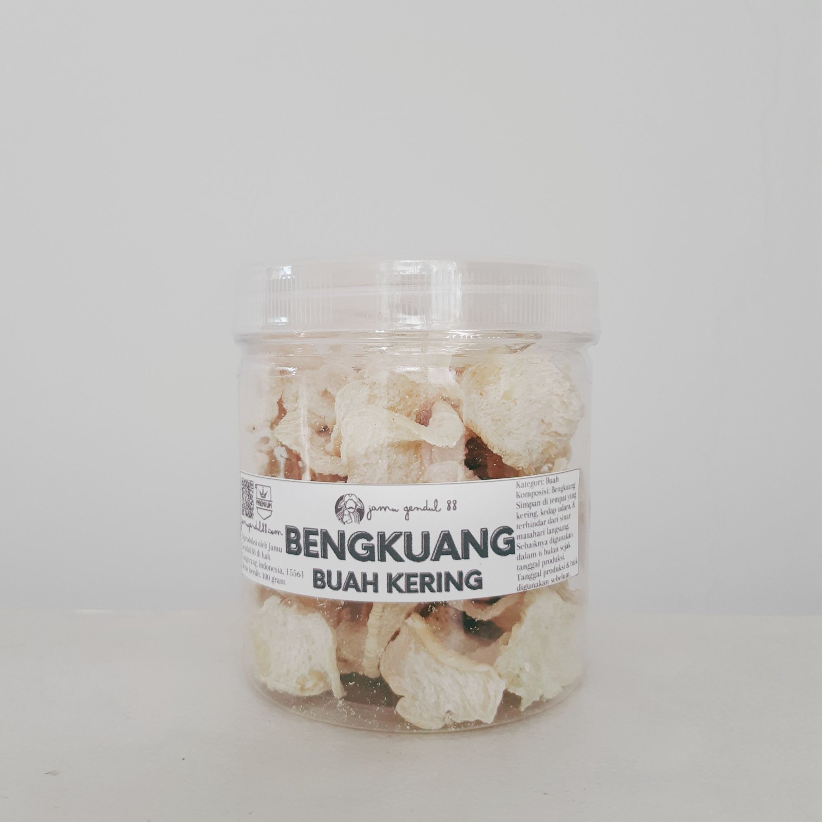 Dried JICAMA Slices 100g Jar Natural Infused Water Tea Blend Yam Bean Bengkuang
