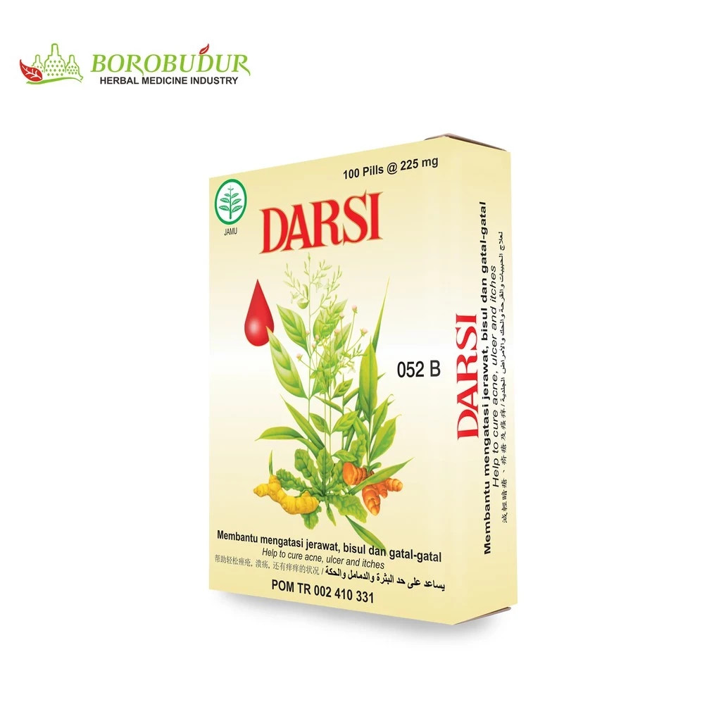 3x Darsi 100 Pills Herbs Spices Extract Natural Organic Pure Herbal Health