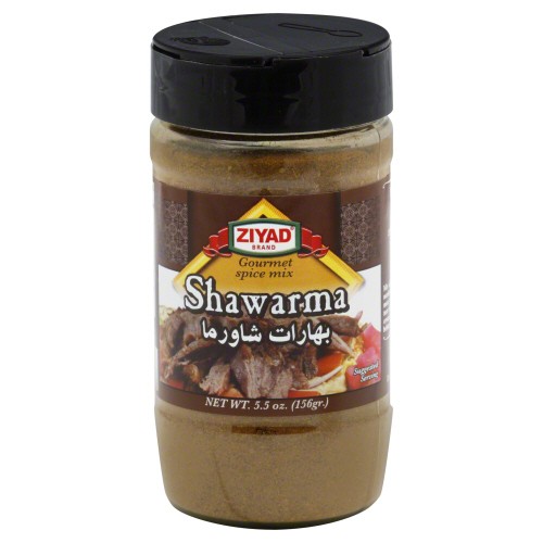 Ziyad Seasoning Shawarma Blend 5.5 Oz (Pack of 6)