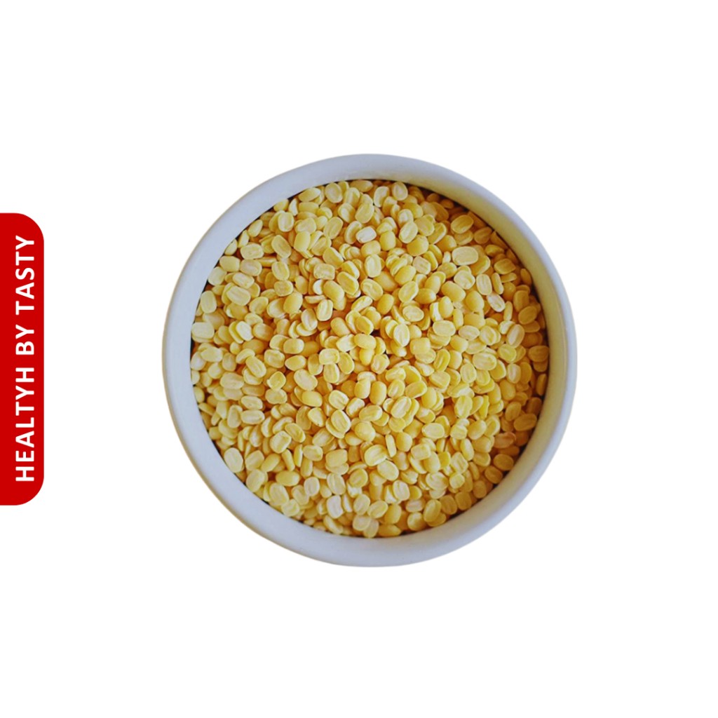 Organic Split Mung Beans 200g Peeled Green Gram For Cooking Pantry Dried Plant