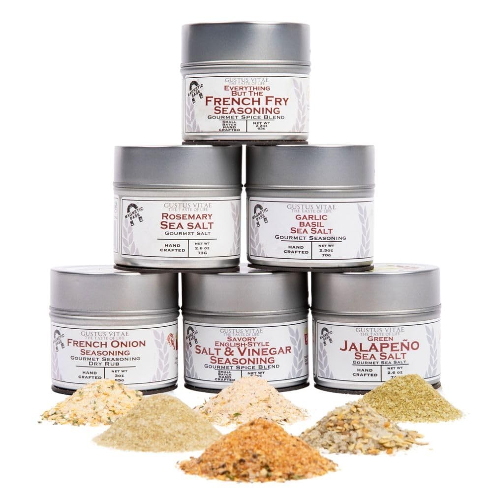 Versatile Gourmet French Fry Seasoning Set – Perfect for All Cooking Methods