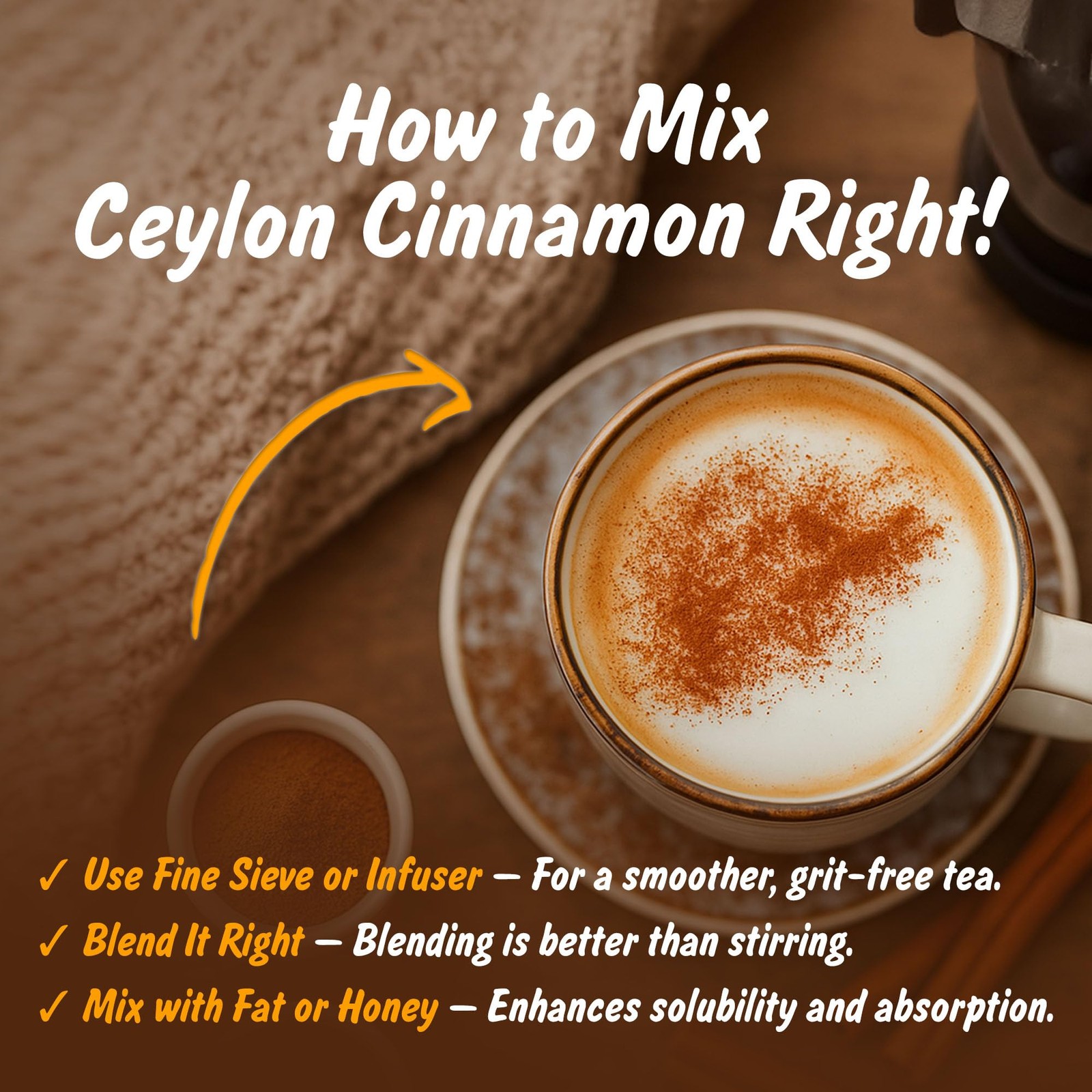 Spice Profile USDA Organic Ceylon Cinnamon Powder, Lab Tested for Heavy Metal…