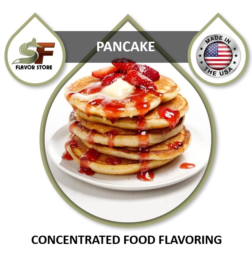 Pancake Food Flavor Drops Flavoring Concentrate – 1oz/30ml – SageFox – FL079