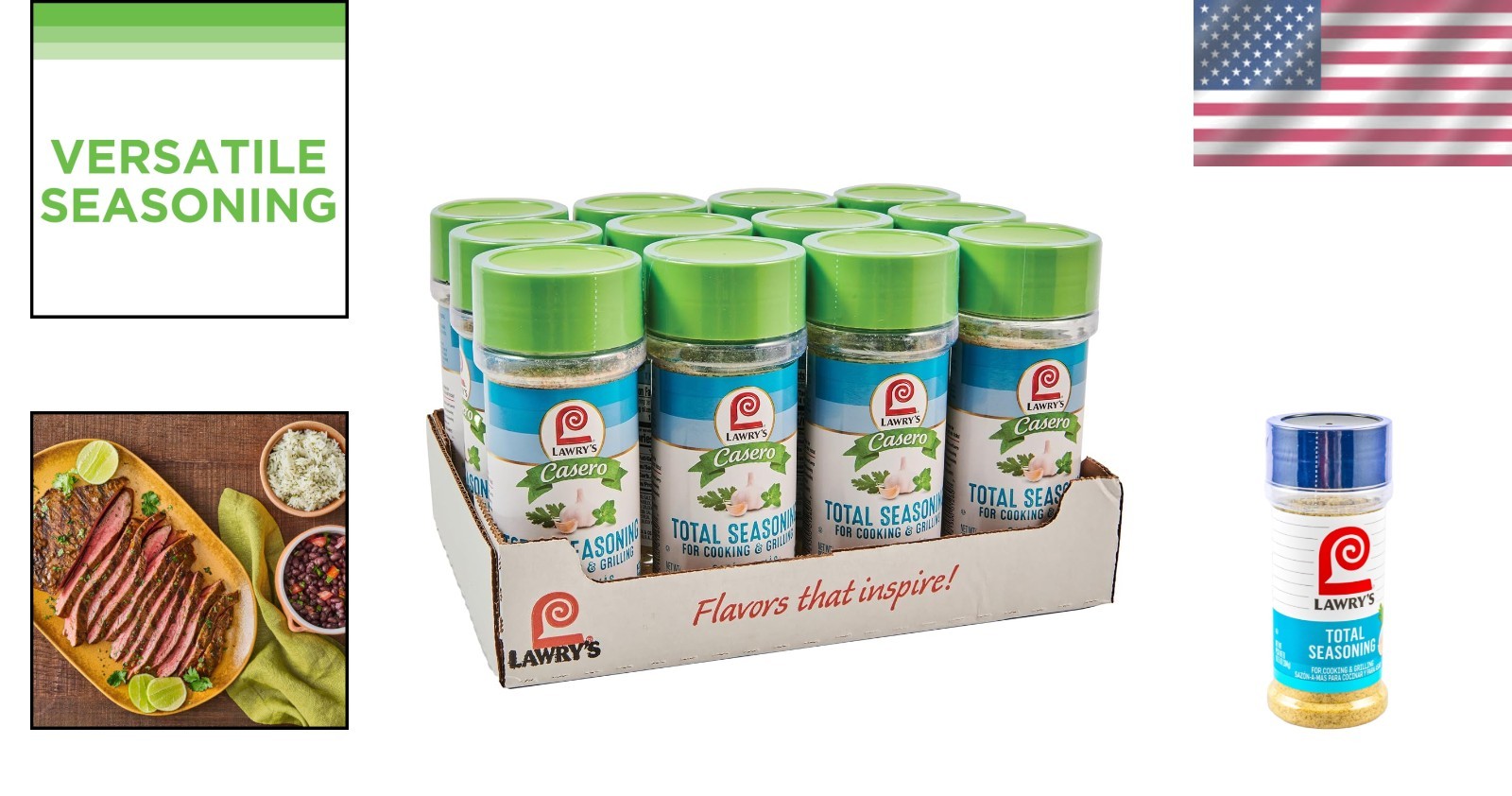 Mexican Seasoning, 10.75 oz (12 Pack)