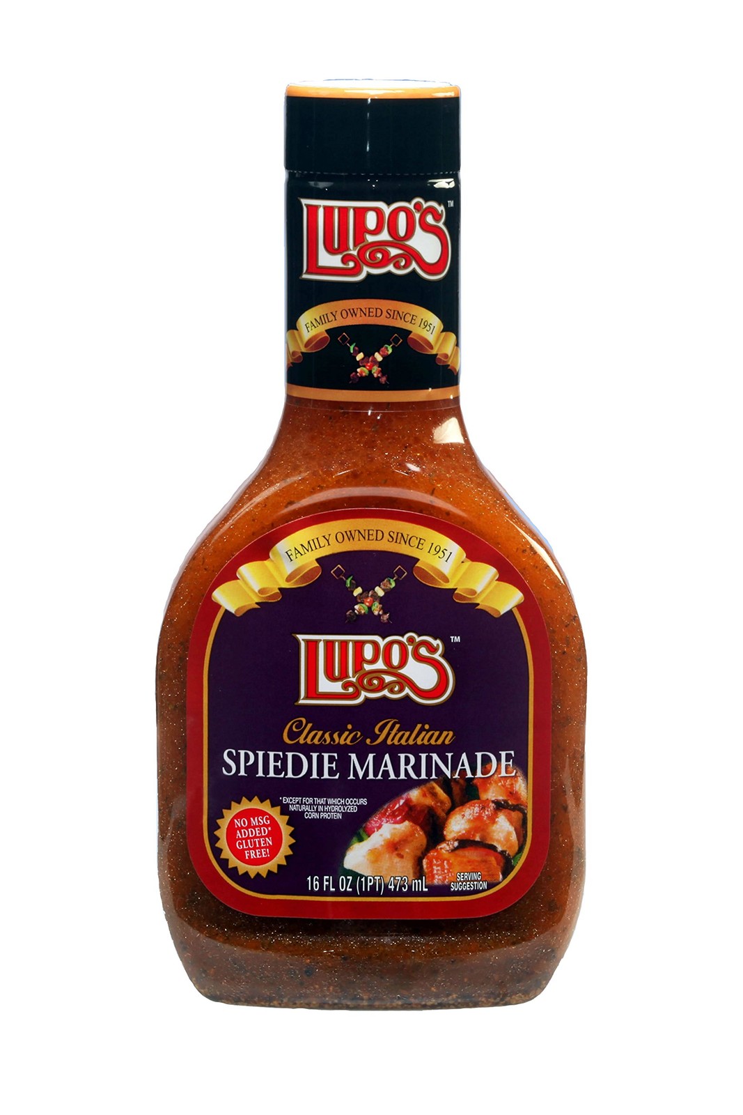 Lupo’s Original Endicott Style Spiedie Marinade Sauce 16oz